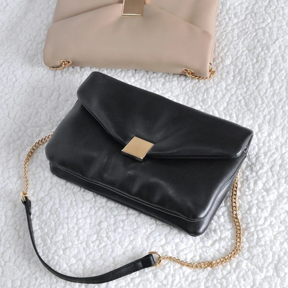 Puffer Envelope Clutch for Women