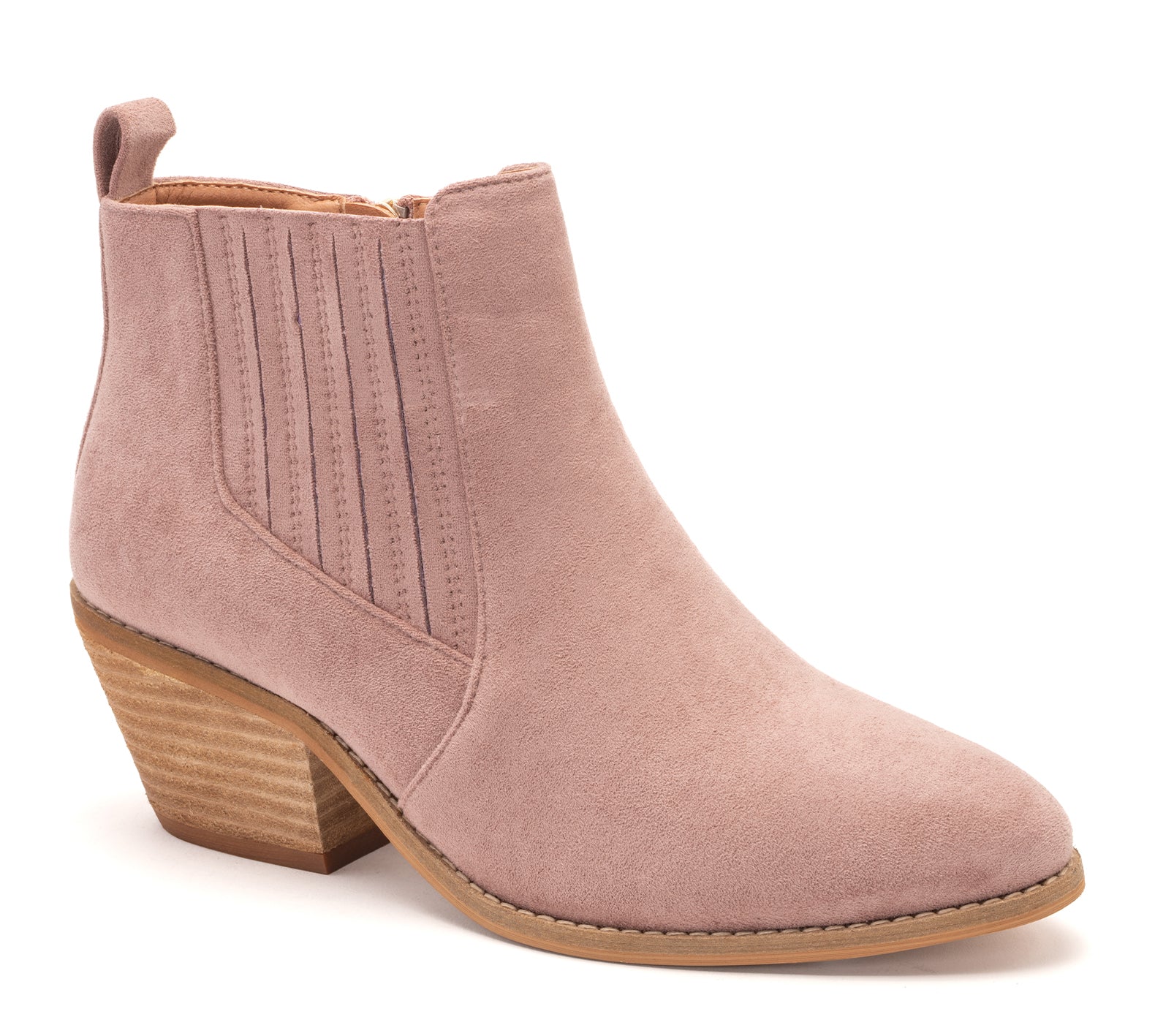 Potion Boots 鈥?Blush Suede